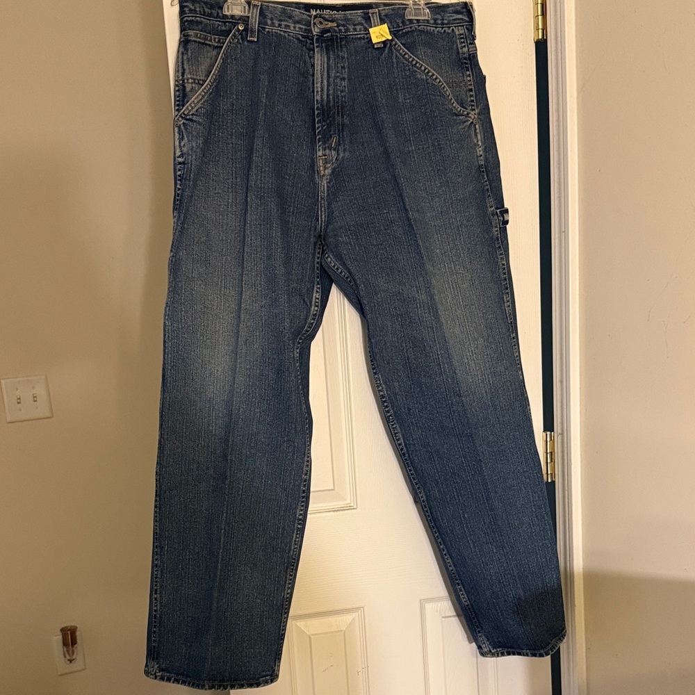 Nautica Relaxed Fit Denim Jeans - Deep Blue